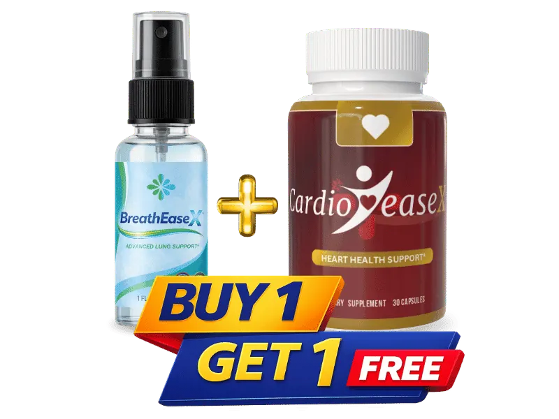BreatheEaseX official respiratory wellness formula