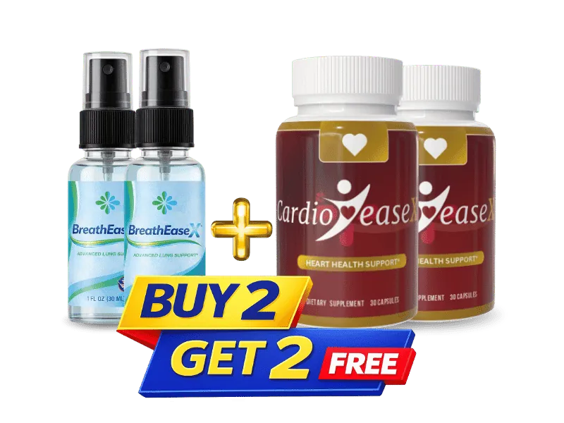 BreatheEaseX and CardioEaseX 60-day wellness system package