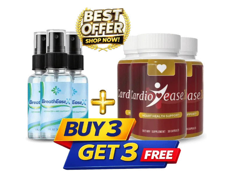 BreatheEaseX and CardioEaseX 90-day wellness system package